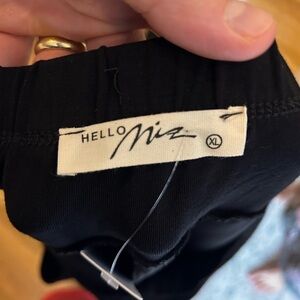 Hello MIZ Classic Black Maternity Wear
